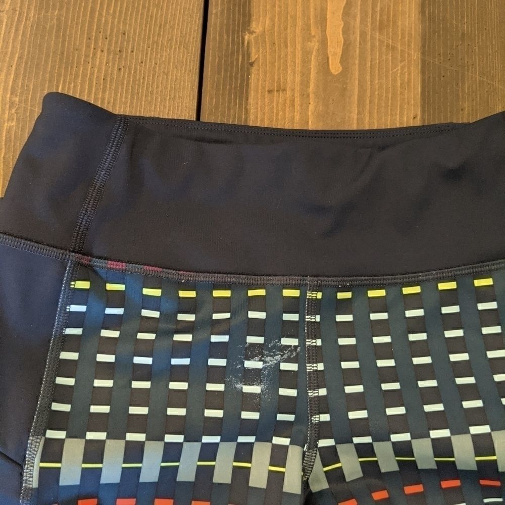 Athleta Blue Timeless Contender Leggings Medium - Picture 9 of 9